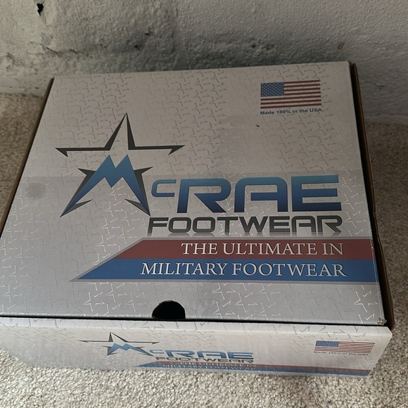 McRae Military Combat Ultra Light  Steel Toe High Ankle Boots Men’s size 9 Tan - Picture 11 of 11